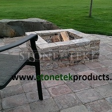Square fire pit