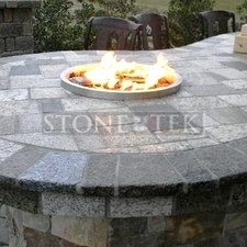 Mixed Blend counter top overlay with fire bowl