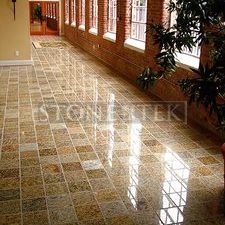  9x9 Sand Blend floor tile.